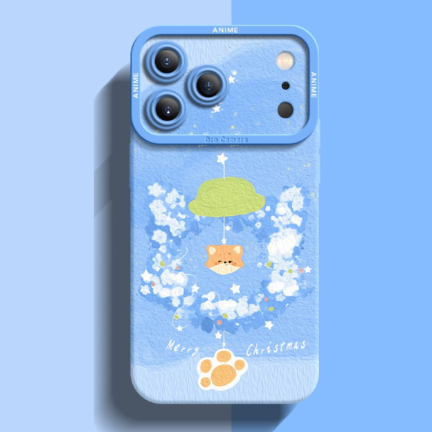 動物方城市液態矽膠全包防摔軟殼