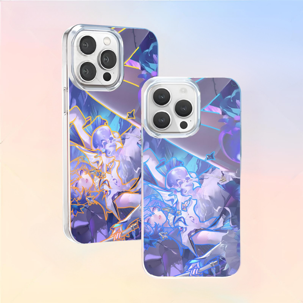 鳴潮極光金漸變防摔手機殼