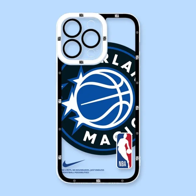NBA球隊天使眼透明手機殼