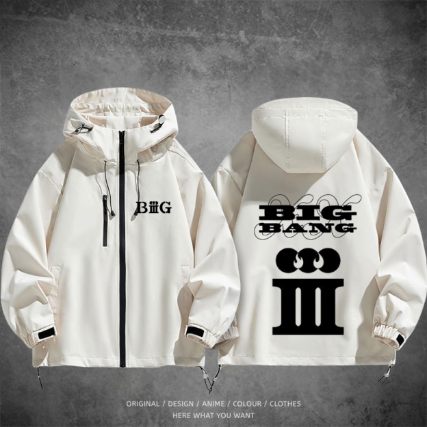 BIGBANG BiiiG 機能外套｜防風防水戶外衝鋒衣
