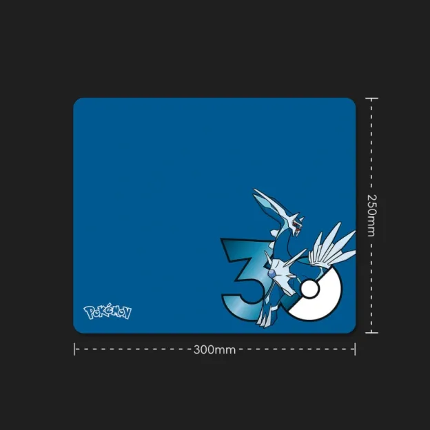 寶可夢30週年紀念滑鼠墊｜全寶可夢圖鑑桌墊・遊戲桌面配件