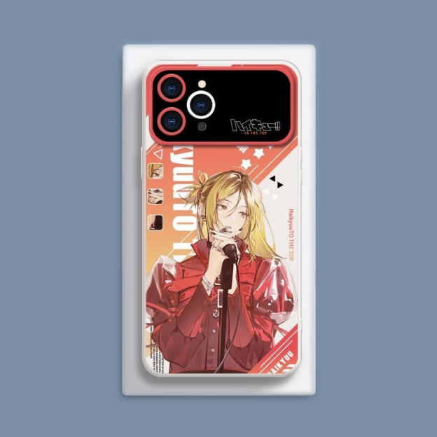 排球少年液態大視窗全包矽膠防摔軟殼-CASEZONE