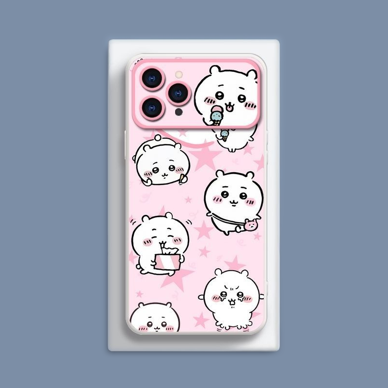 Chiikawa液態大視窗全包矽膠防摔軟殼-CASEZONE