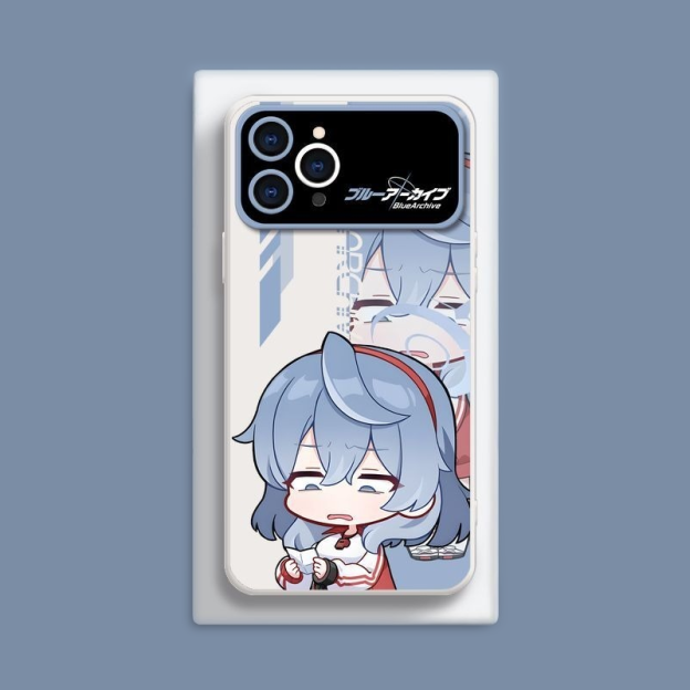 蔚藍檔案液態大視窗全包矽膠防摔軟殼-CASEZONE