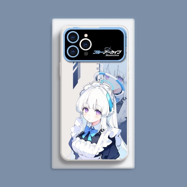 蔚藍檔案液態大視窗全包矽膠防摔軟殼-CASEZONE