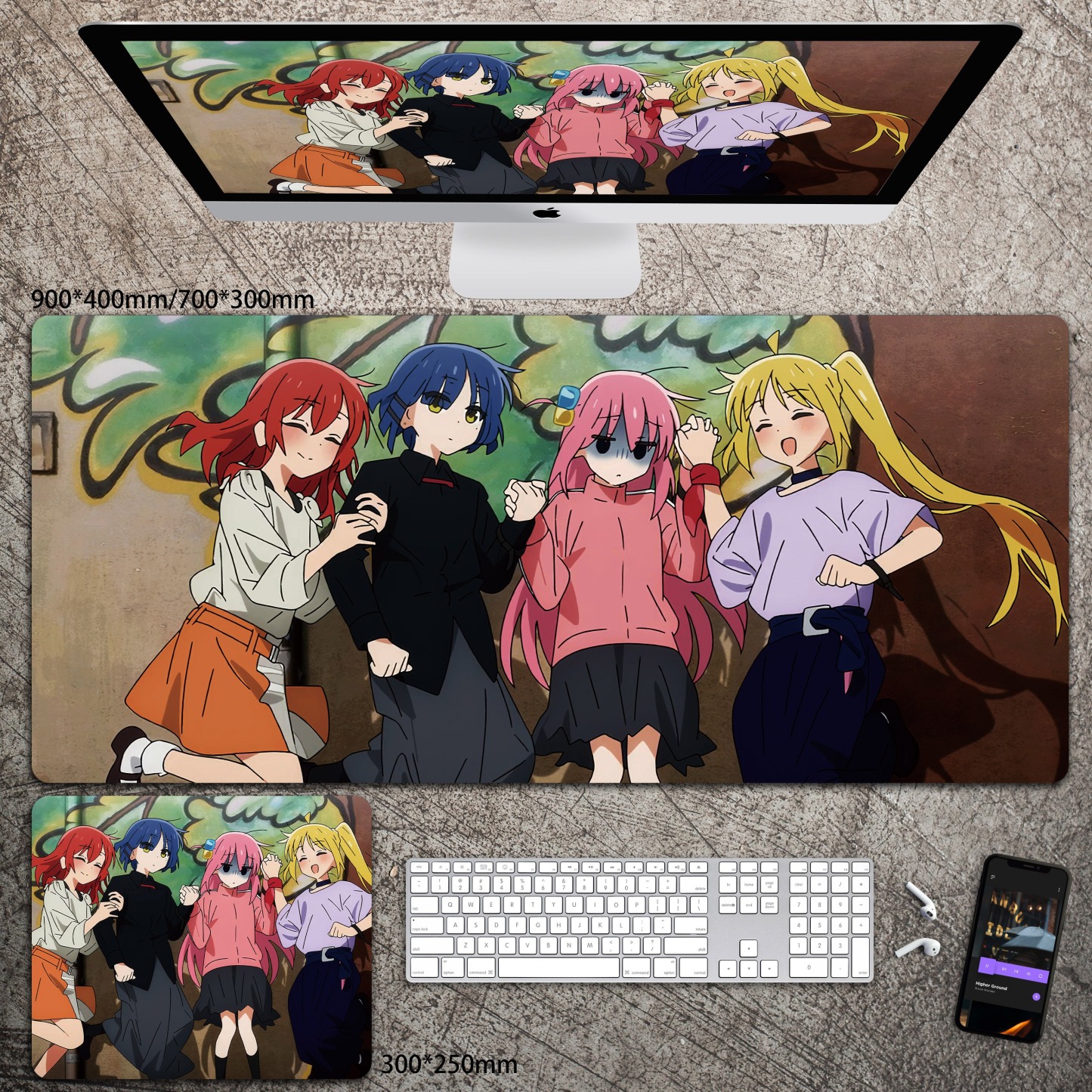 動漫系列 主題桌墊 布質滑鼠墊-CASEZONE