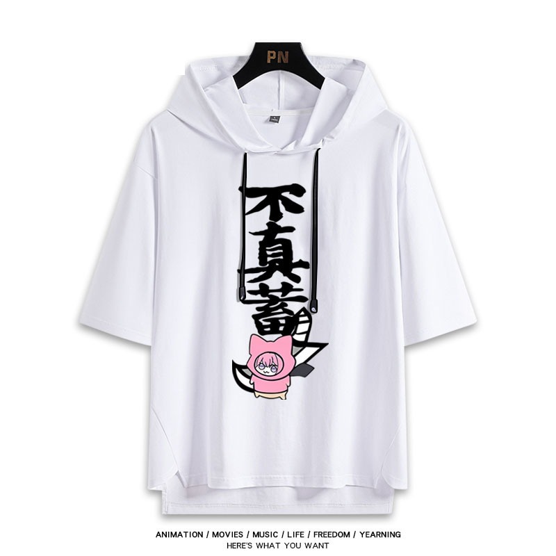 魔物獵人新款 親子情侶男女款連帽短袖T恤