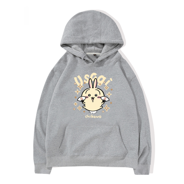 Chiikawa新款 親子情侶男女款連帽衛衣