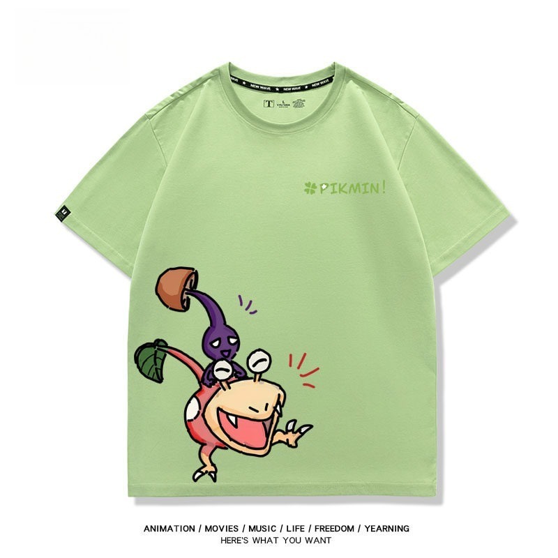 皮克敏PIKMIN4 印花短袖T恤
