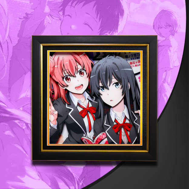 我的青春戀愛物語 3D立體畫-CASEZONE