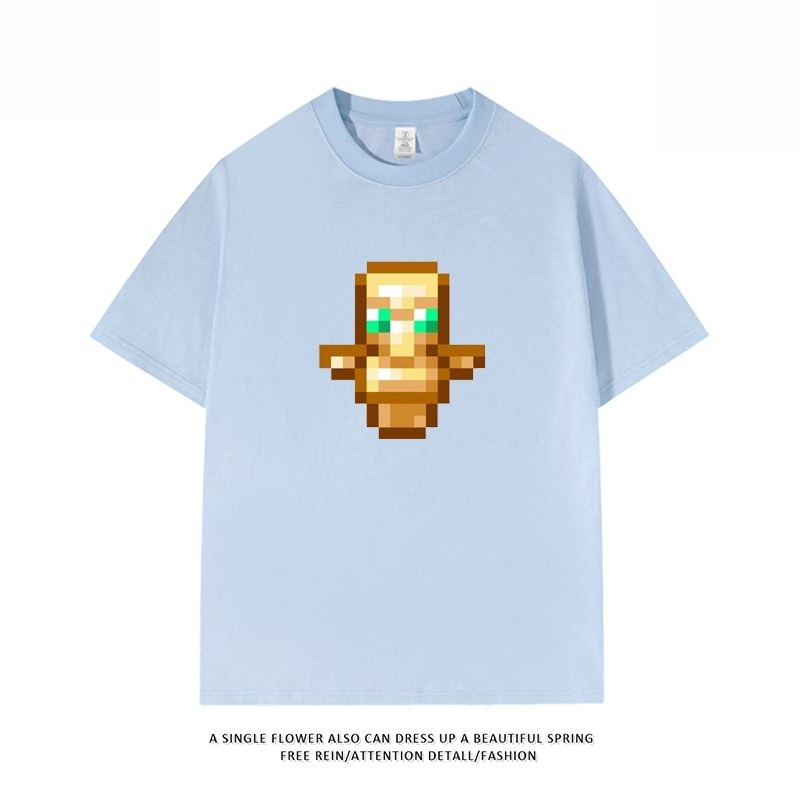 Minecraft不死圖騰 印花短袖T恤