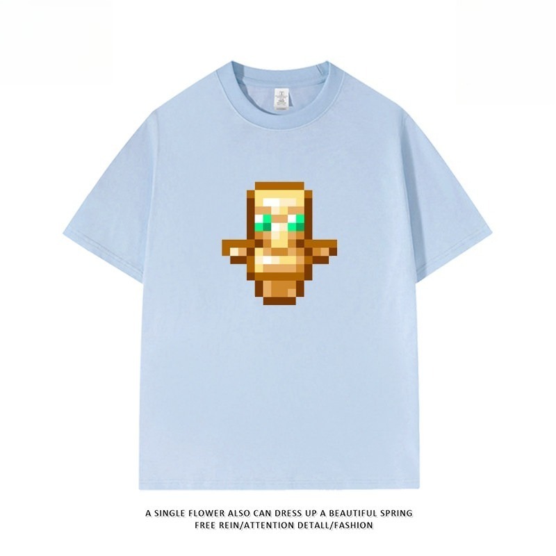 Minecraft不死圖騰 印花短袖T恤