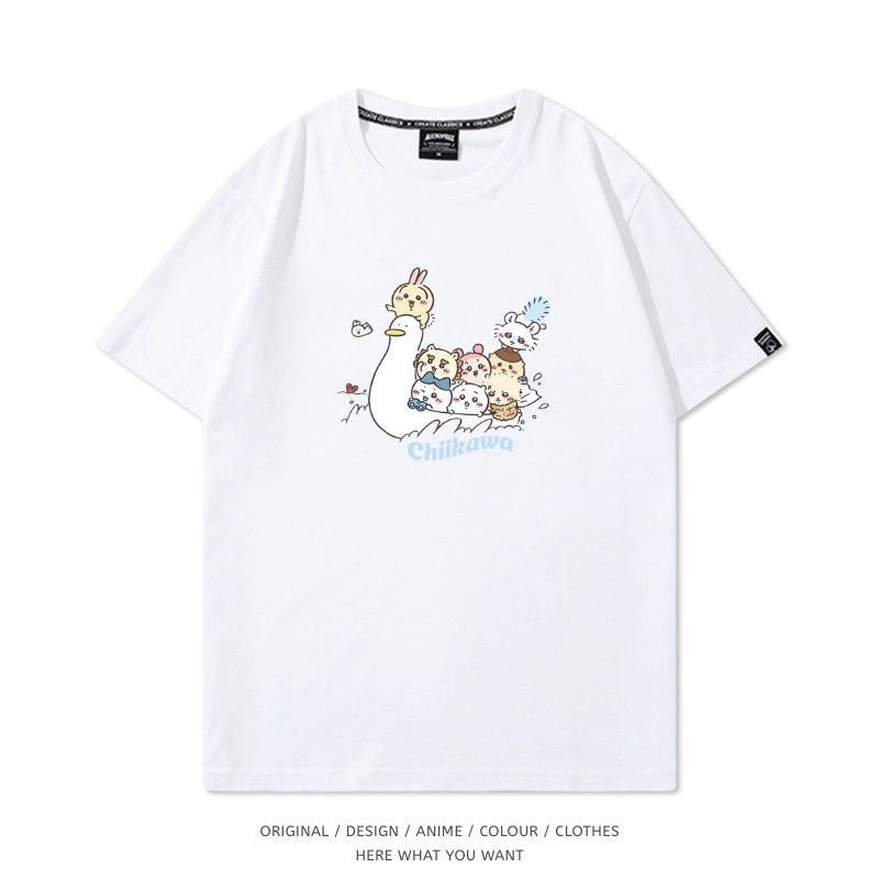 吉伊卡哇人魚島的秘密純棉短袖T恤
