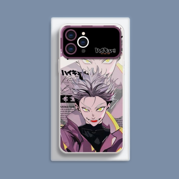 排球少年液態大視窗全包矽膠防摔軟殼-CASEZONE