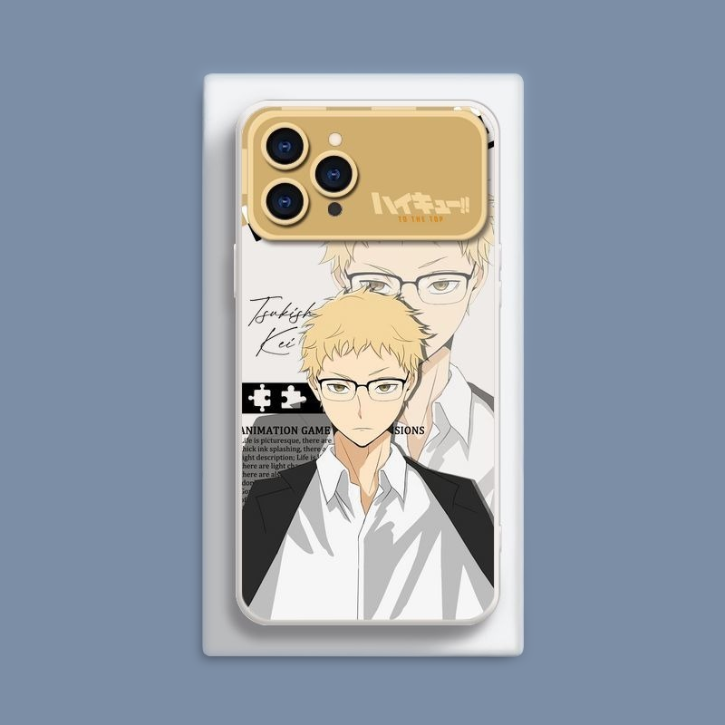 排球少年液態大視窗全包矽膠防摔軟殼-CASEZONE