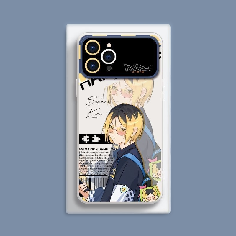 排球少年液態大視窗全包矽膠防摔軟殼-CASEZONE