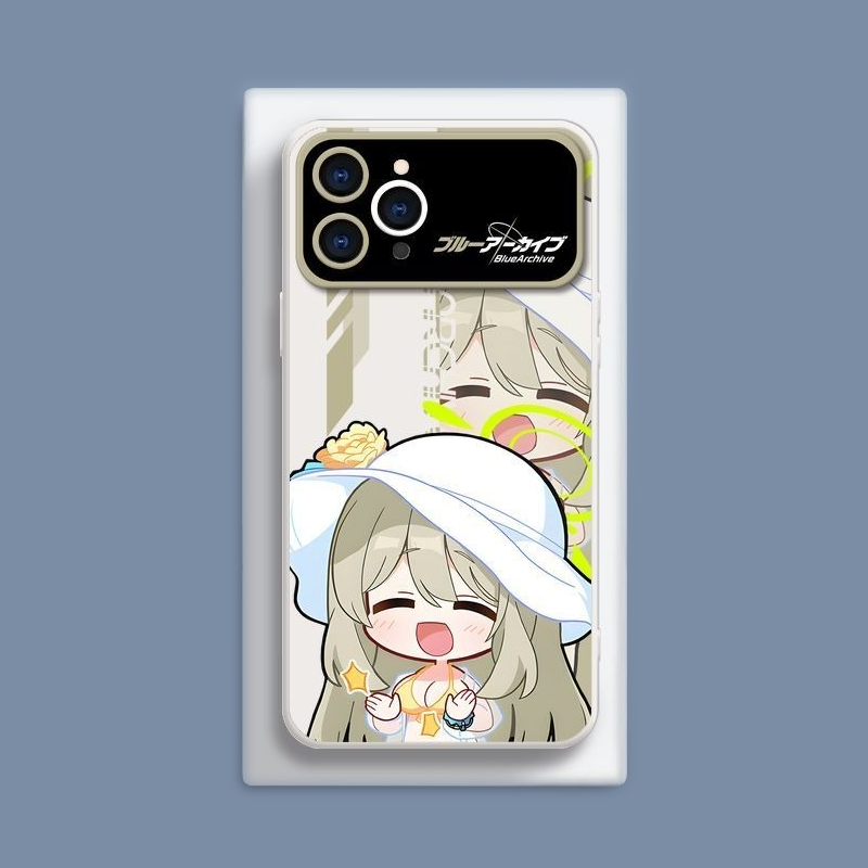 蔚藍檔案液態大視窗全包矽膠防摔軟殼-CASEZONE