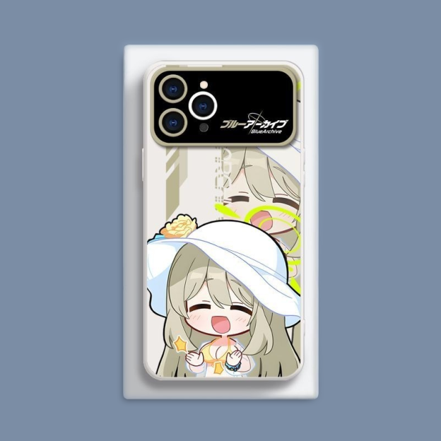 蔚藍檔案液態大視窗全包矽膠防摔軟殼-CASEZONE