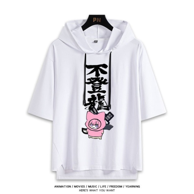 魔物獵人新款 親子情侶男女款連帽短袖T恤