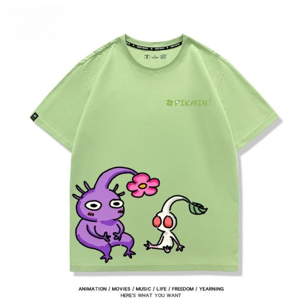 皮克敏PIKMIN4 印花短袖T恤