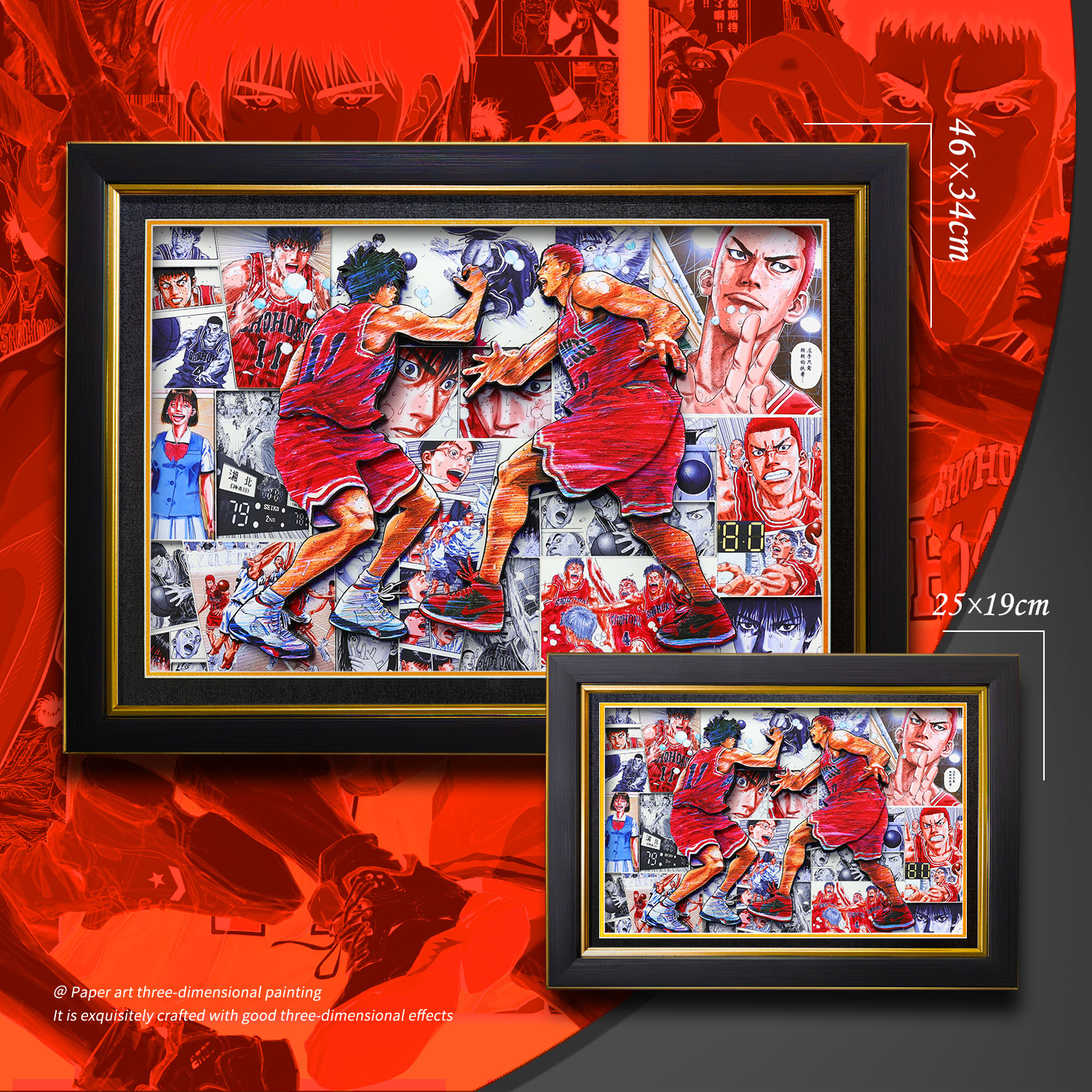 灌籃高手 3D立體畫-CASEZONE