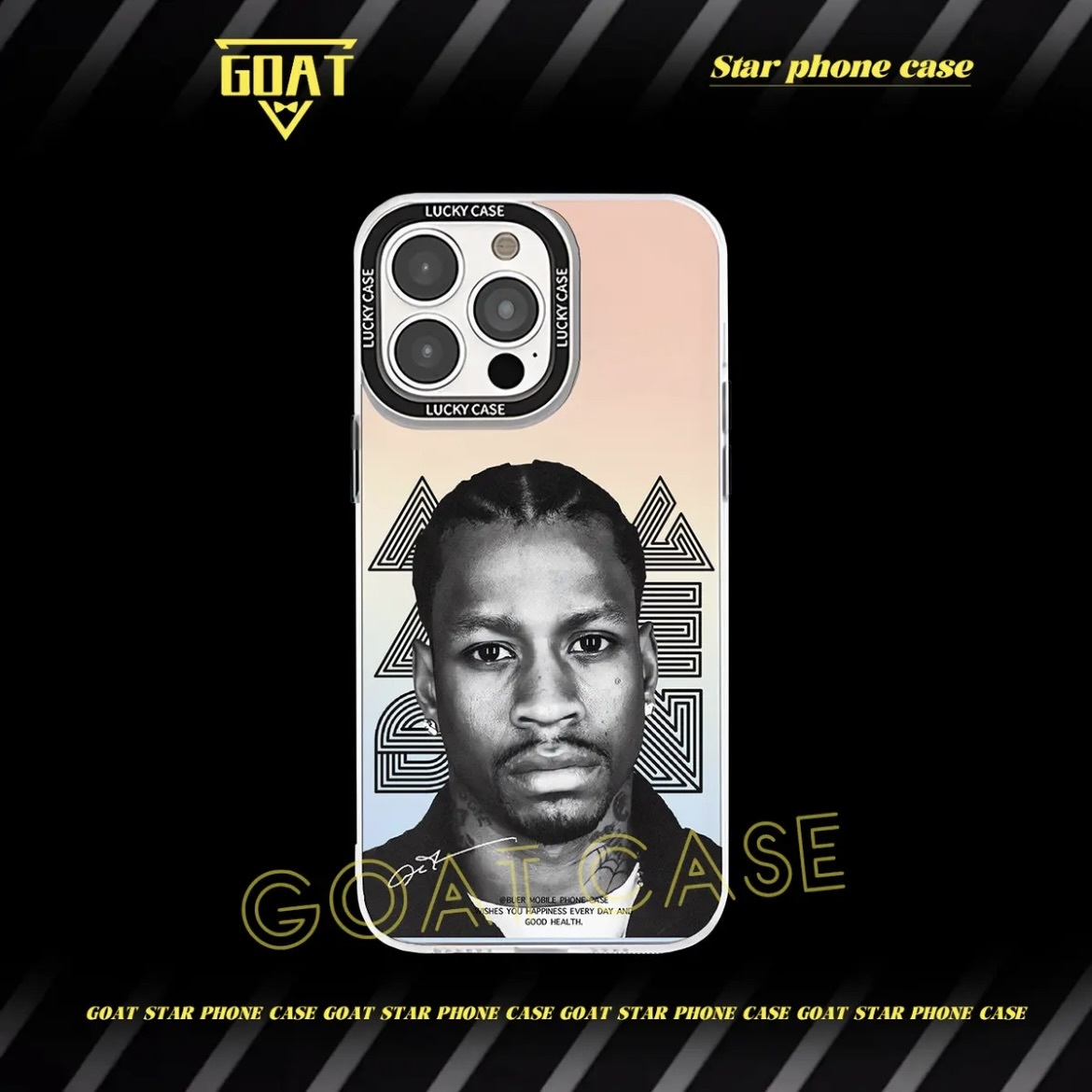 球星肖像｜極光鐳射球星手機殼-CASEZONE