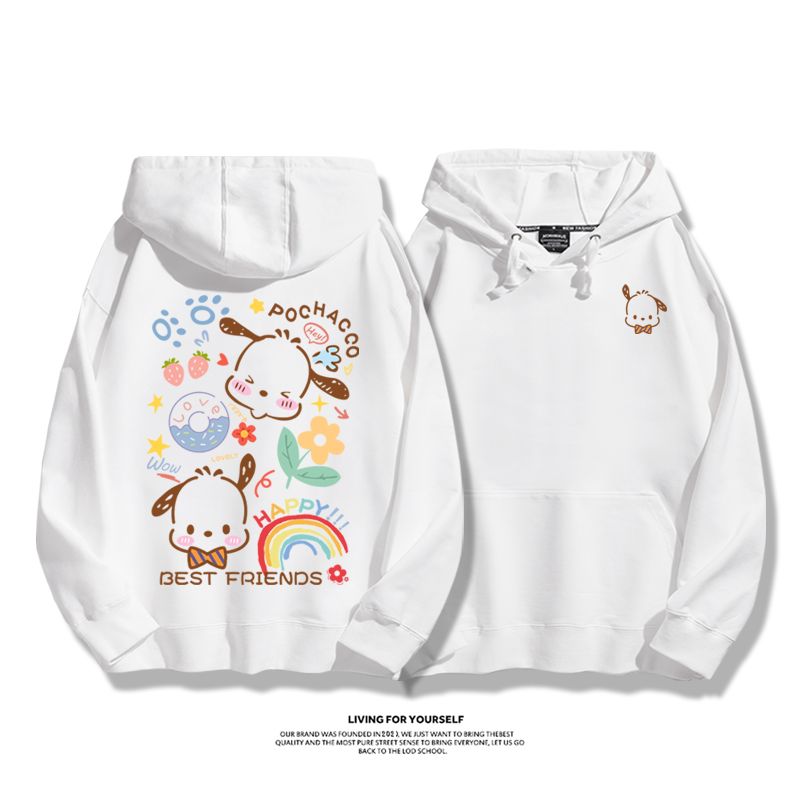 三麗鷗新款 親子情侶男女款連帽衛衣-CASEZONE