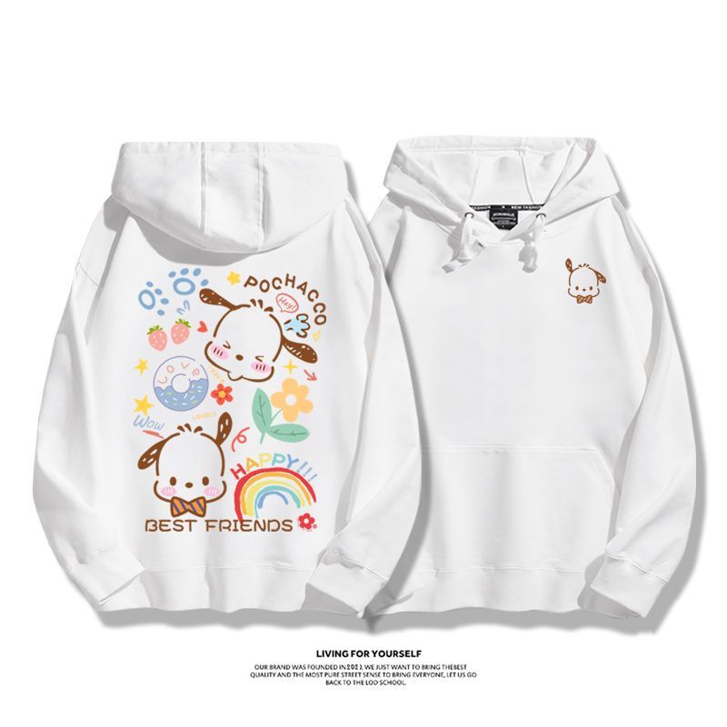 三麗鷗新款 親子情侶男女款連帽衛衣-CASEZONE
