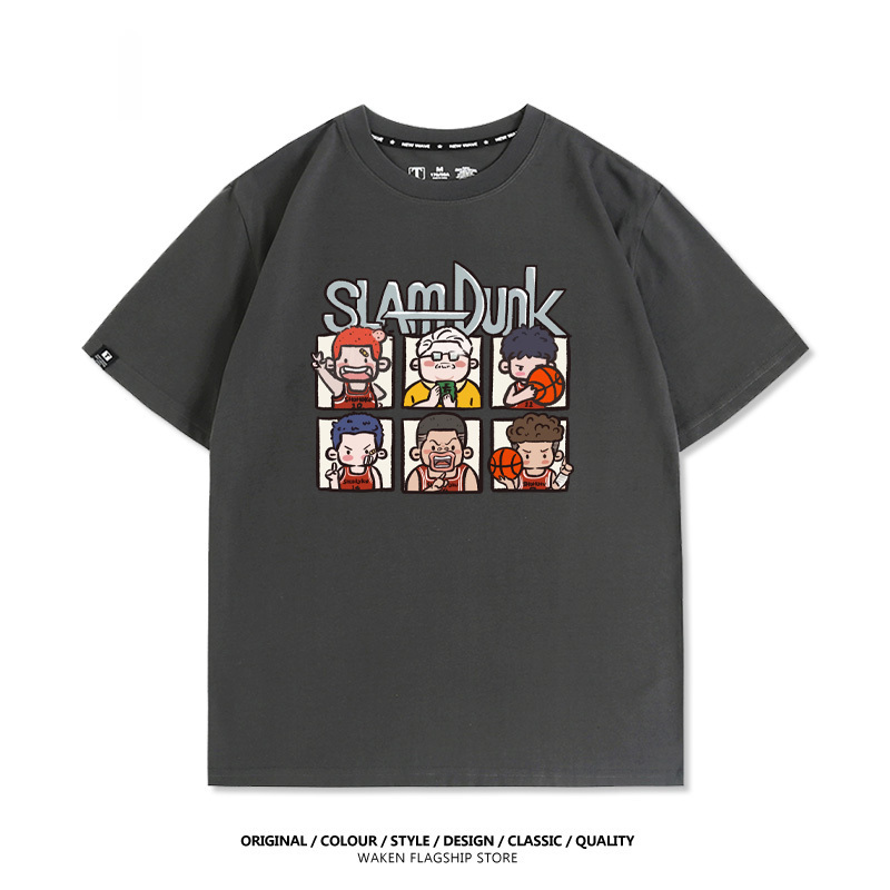 灌籃高手Q版 印花短袖T恤-CASEZONE