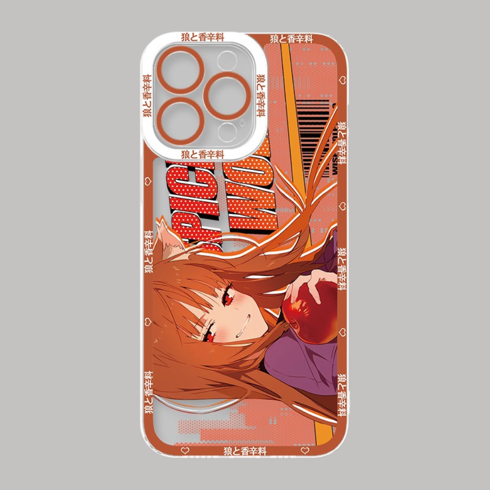 狼與香辛料透明防摔軟殼-CASEZONE