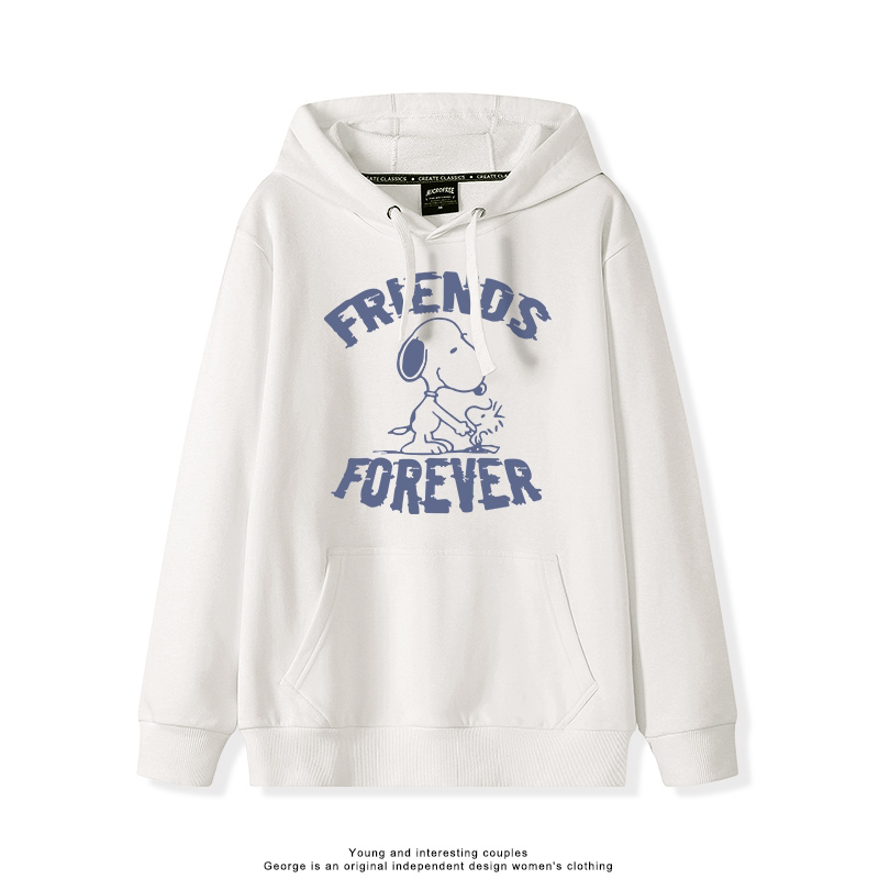 史努比 聯名衛衣2025秋冬新款親子情侶裝連帽衛衣