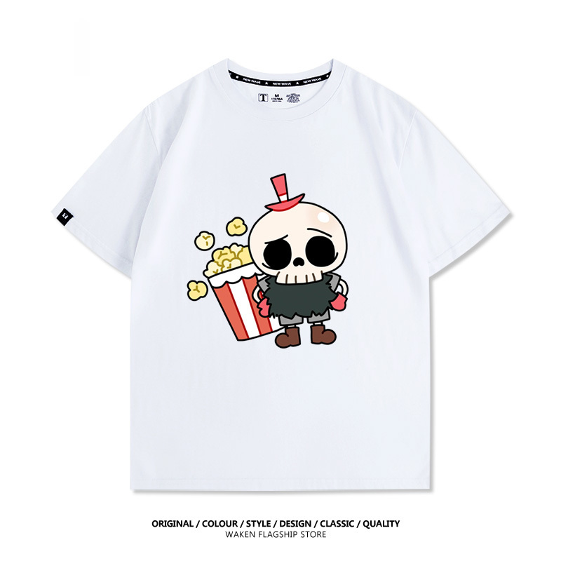 Labubu周邊卡通 印花短袖T恤-CASEZONE