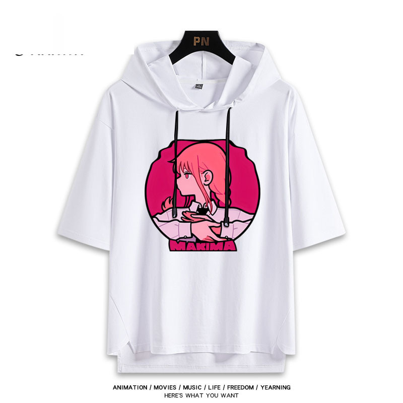 鏈鋸人 連帽短袖T恤