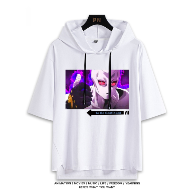 JOJO的奇妙冒險 連帽短袖T恤-ZUIHANG SHOP