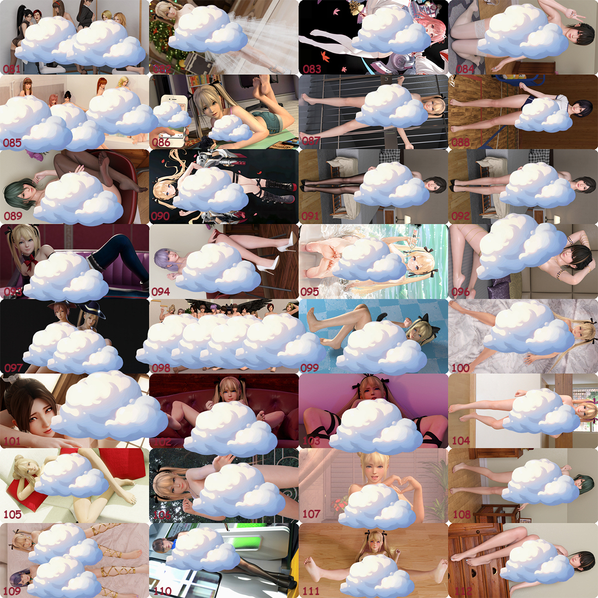 生死格鬥系列 超大鎖邊主題桌墊 布質滑鼠墊