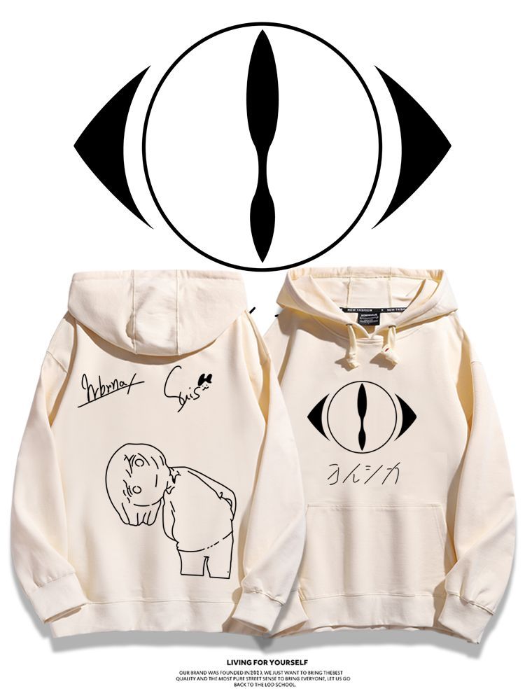 夜鹿yorushika新款 親子情侶男女款連帽衛衣-ZUIHANG SHOP