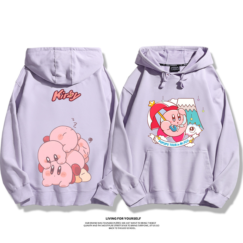 星之卡比新款 親子情侶男女款連帽衛衣-CASEZONE