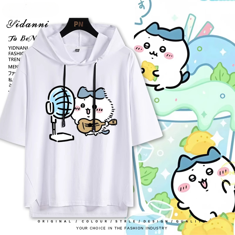 Chiikawa 忘本 連帽短袖T恤