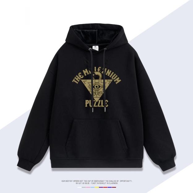 遊戲王 聯名衛衣2025秋冬新款 親子情侶裝連帽衛衣