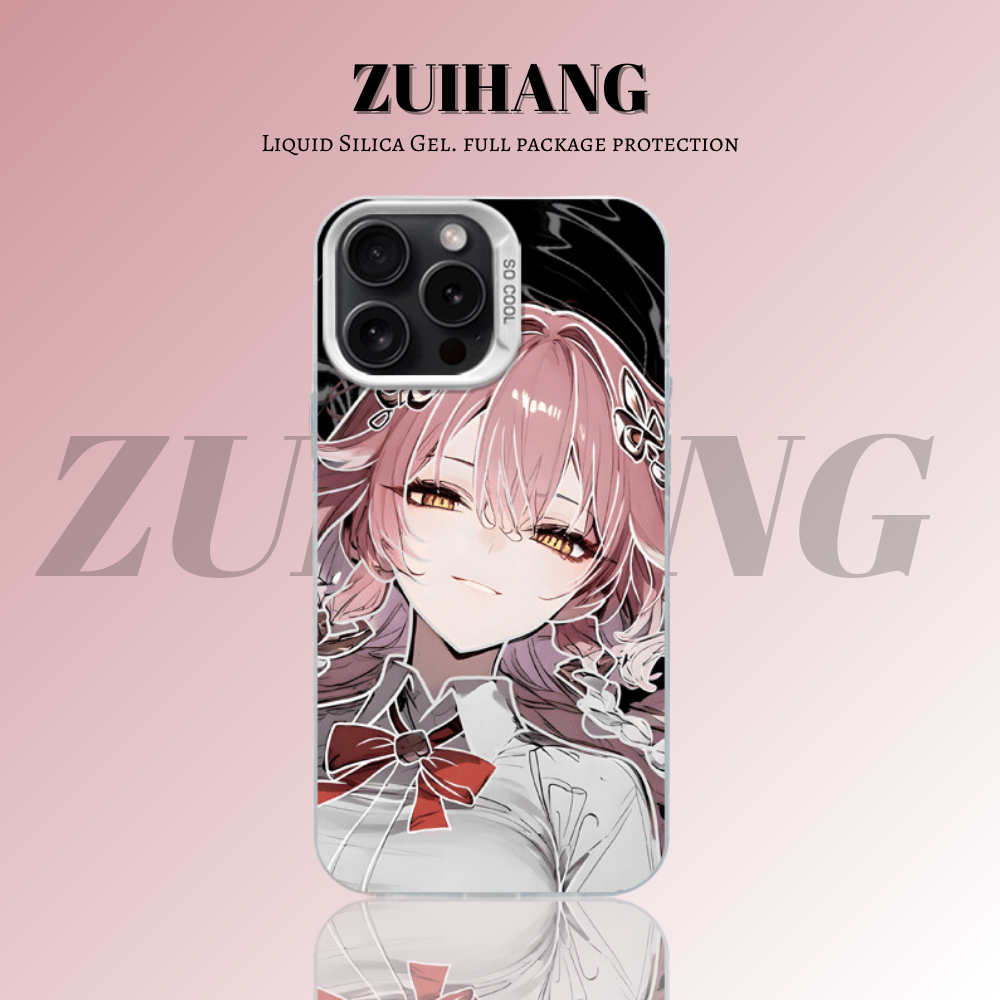 鳴潮彩銀防摔手機殼-CASEZONE