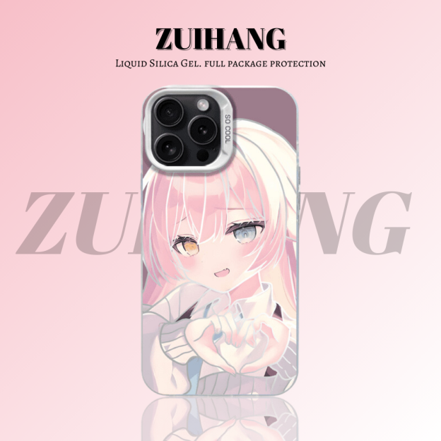 蔚藍檔案彩銀防摔手機殼-CASEZONE