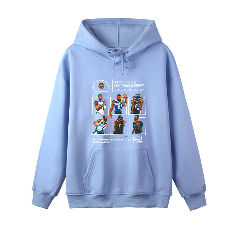 歐文新款 寬鬆百搭 秋冬款 寬鬆連帽衛衣-CASEZONE