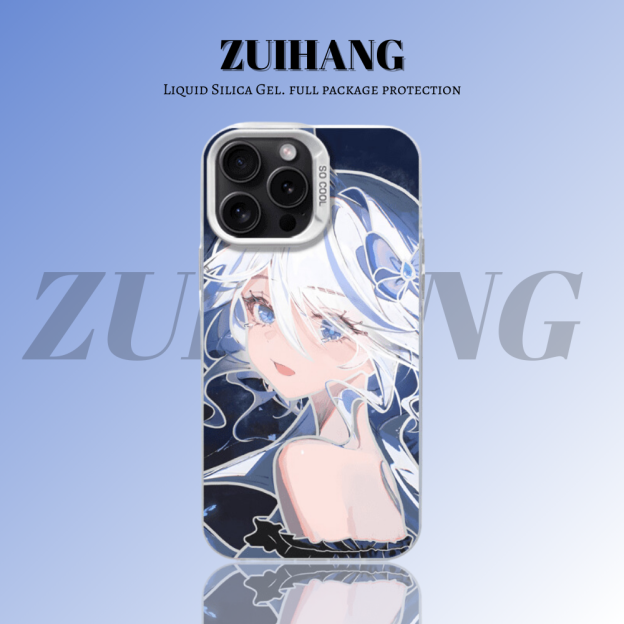 原神彩銀防摔手機殼-CASEZONE