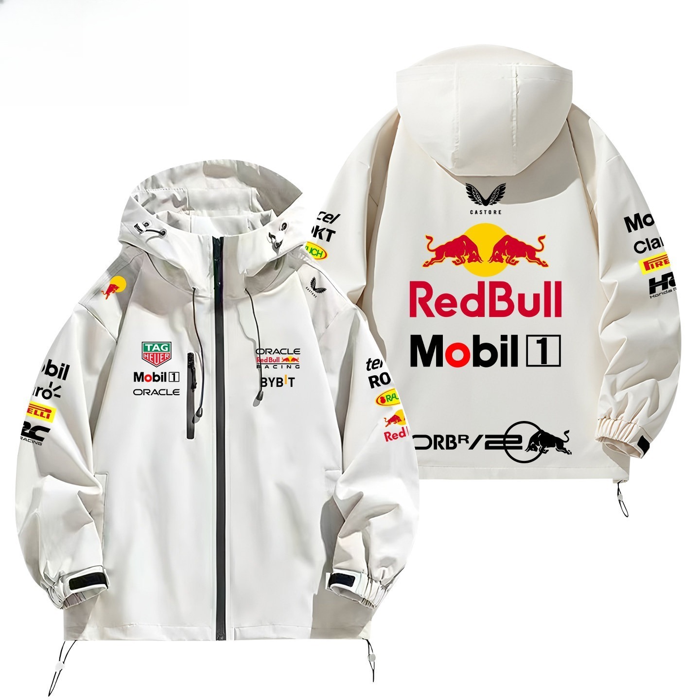 F1一級方程式賽車服紅牛周邊 男女同款秋冬衝鋒衣