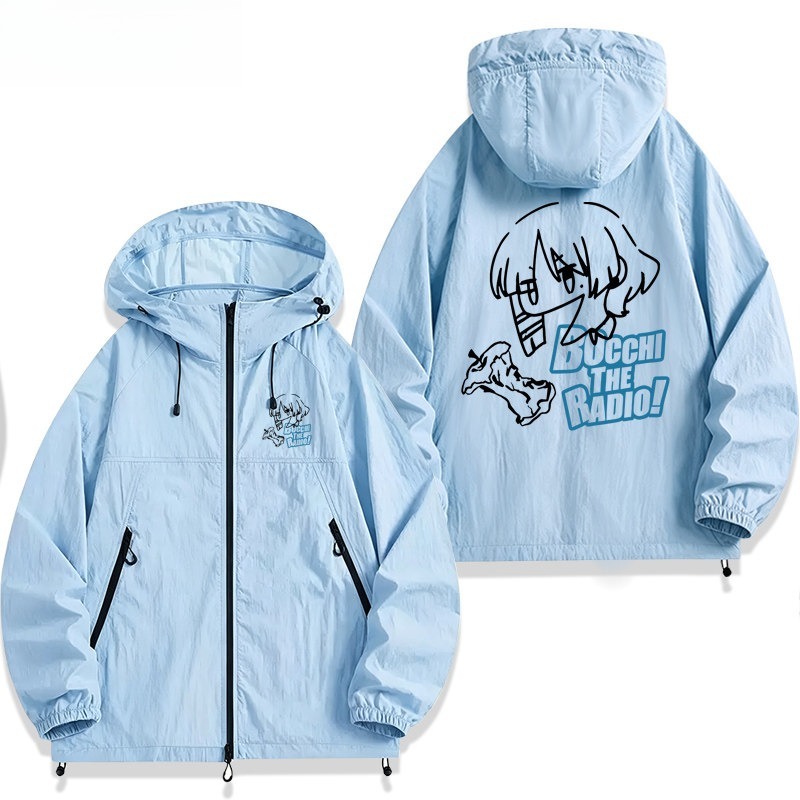 孤獨搖滾山田涼 男女輕薄透氣防曬服外套