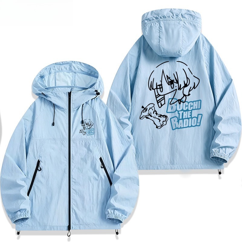 孤獨搖滾山田涼 男女輕薄透氣防曬服外套