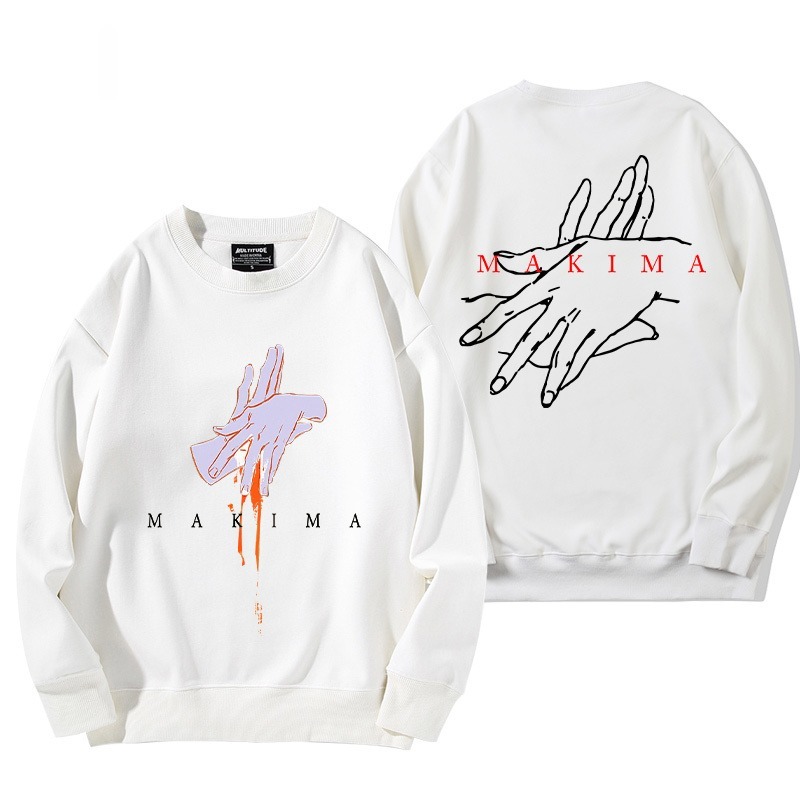 鏈鋸人 秋冬新款 親子情侶裝圓領長袖