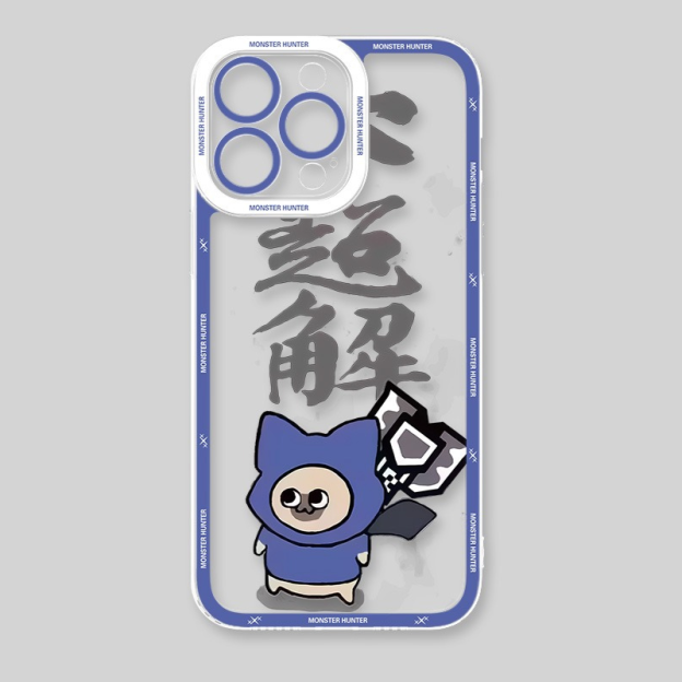 魔物獵人天使眼透明防摔軟殼-ZUIHANG SHOP