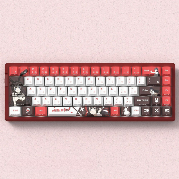 櫻島麻衣 聯名二次元側刻無線機械鍵盤