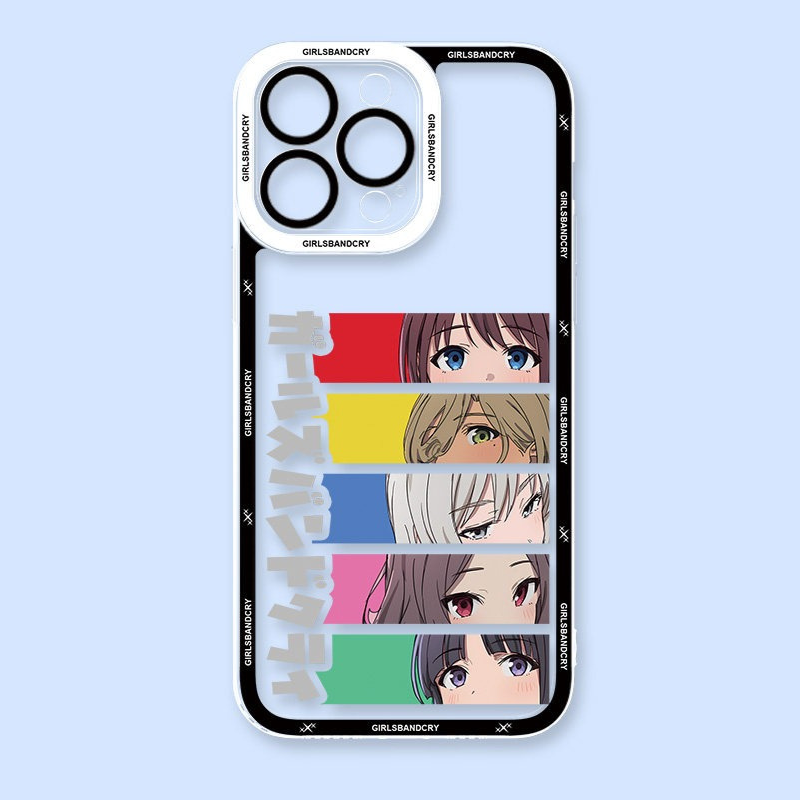 Girls Band Cry天使眼透明防摔軟殼